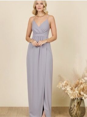 Park & Fifth Union Dress | Dusty Lavender Grey | Size 10